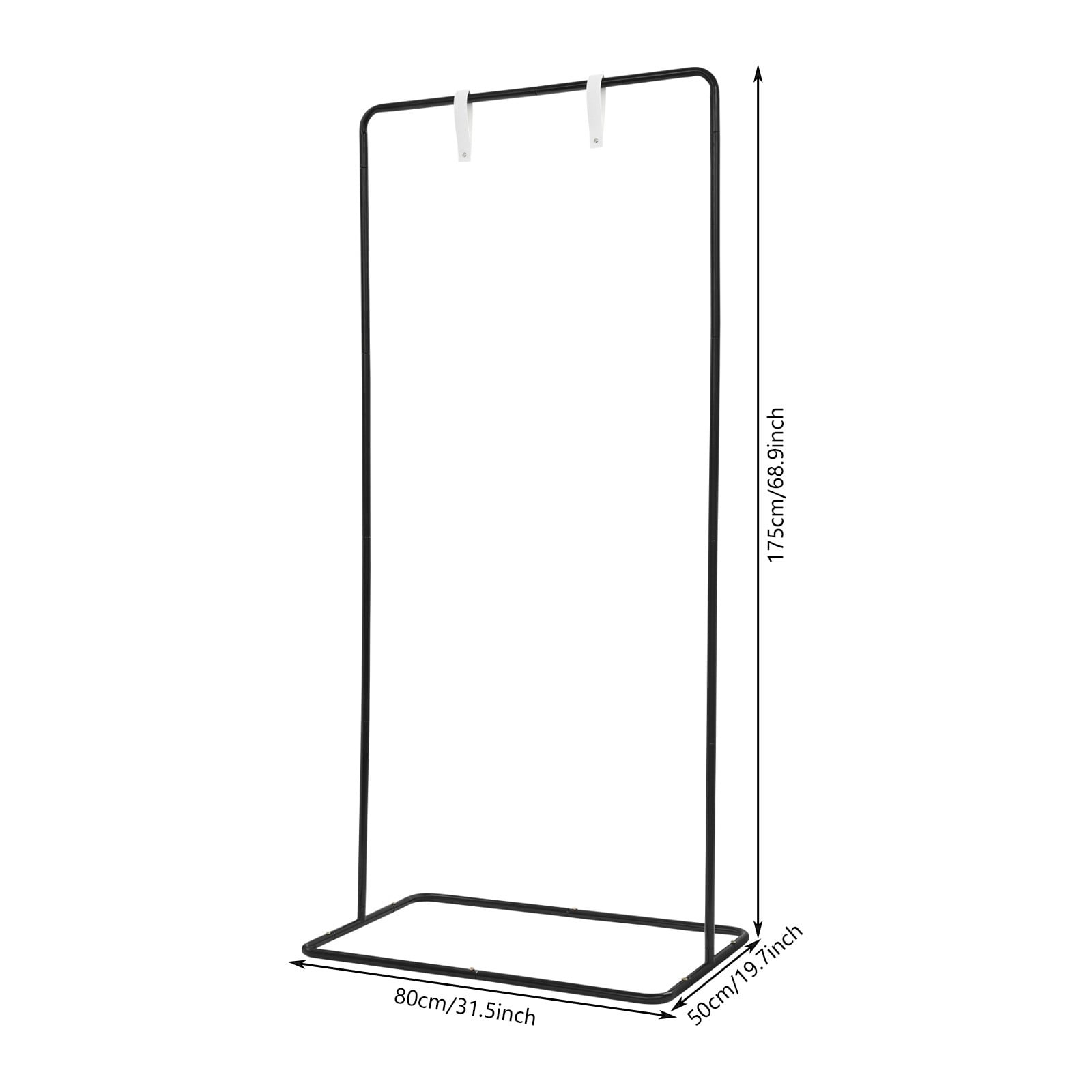 Display Stand for Wedding Sign Rectangular 175x80x50CM Black