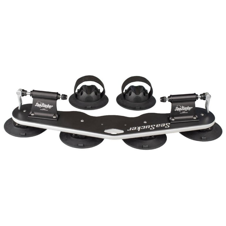 SeaSucker 827912081589 Mini Bomber 2 Bike Fork Mount Rack with 2 Rear Wheel Straps SeaSucker 827912081589 Mini Bomber 2 Bike Fork Mount Rack with 2 Rear Wheel Straps