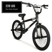 Hyper Bicycles 20 Boys Spinner BMX Bike, Children Ages 8-13, Black