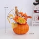 thumbnail image 2 of Calabaza Artificial De Halloween, Adorno De Calabaza De Hoja De Arce, Calabaza De Otoño Para Decoración De Acción De Gracias De Halloween Serendint HA037941-00, 2 of 6