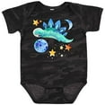 thumbnail image 3 of Inktastic Stegosaurus Space Dinosaur with Stars and Planet Boys or Girls Baby Bodysuit, 3 of 5