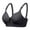 Dark Gray, variant on XMMSWDLA Seamless Bras Full Coverage Wireless Push Up Bra for Women No Underwire Comfort V Neck Bralettes with Support Backless Bra Bras for Teens