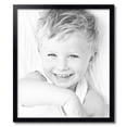thumbnail image 2 of ArtToFrames 23" x 27" Satin Black Picture Frame, 23x27 inch Black Wood Poster Frame (WOM-1451), 2 of 8