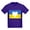 Purple, variant on CafePress - Ukraine Heart T Shirt - Dark T-Shirt Kids XS-XL