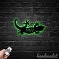 thumbnail image 5 of Handmadetneonsign Lizard House Number Metal Wall Art LED Light - Personalized Sign Home Decor 44698, 5 of 5