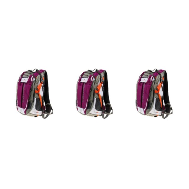Ruiboury Sac d'Hydratation Sac à Dos de Vélo Randonnée Violet 26 x 23 x 46cm 3ensemble