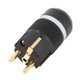 thumbnail image 5 of Enchufe de alimentación Monosaudio de cobre puro chapado en oro de 24 K para cable de alimentación de audio 100250 V (E100G (macho) Enchufe) ), 5 of 9