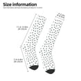 thumbnail image 5 of Daiia Sports Socks Turtle Printed Novelty Crew Socks for Men Women Knee High Socks Cotton Socks Soft & Breathable Support Unisex Socks, 5 of 9