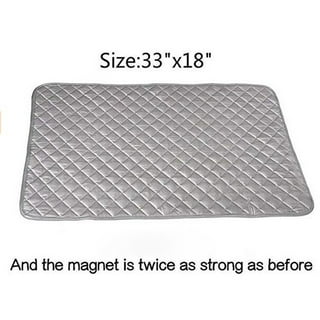 Washranp Washer and Dryer Dust Covers,Solid Color Anti-slip Absorbent  Fridge Top Protector Mat for Home 