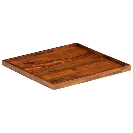 

vidaXL Serving Tray Solid Sheesham Wood 19.7 x19.7