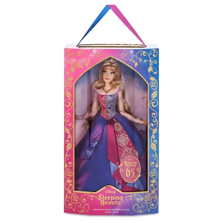 Disney Sleeping Beauty Poseable Dolls, Polyoxymethylene Pink & Blue, 17" -  Walmart.com