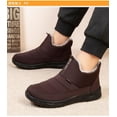 thumbnail image 4 of Men's Cloth Shoes with Suede Fashion Thick Warm Flat Non-slip Boots, 4 of 4