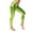 Light Green, variant on iTNHFP Women's Leggings for Working Out Women's Colorful Shiny Leather Leggings Metallic Finish Skinny Fit Cropped 9/10 Length for Fall Versatile Fashion Pants