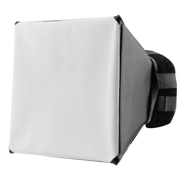 Yibooy Universal DSLR Photo Flash Diffuser Light Soft Box 125x100mm for Canon for Nikon