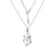 thumbnail image 1 of Crystal Stone Holder Necklace Ajustable Crystal Cage Necklace Ajustable Metal Net Necklace Crystal Stone Chain Mesh Pendant Necklace Punk Style Jewelry Accessories Gifts, 1 of 2
