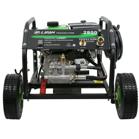 New Design Pressure Storm Series 2,800-PSI 2.3-GPM AR Axial Cam Pump Recoil Start Gas Pressure Washer with EZ Access Panel Mounted Controls -Stay Off Your
