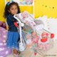 thumbnail image 5 of Adora Twinkle Stars Creative Baby Doll Car Seat, Stylish and Functional Doll Accessory That Fits Dolls up to 20, Plush Toys or Stuffed Animals for Ages 2 and Up - White Handle, 5 of 5