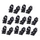 thumbnail image 5 of Abrazaderas de cable Hugo 16PCS Autoadhesivo Cable Wire Zip Tie 30mm Negro, 5 of 10