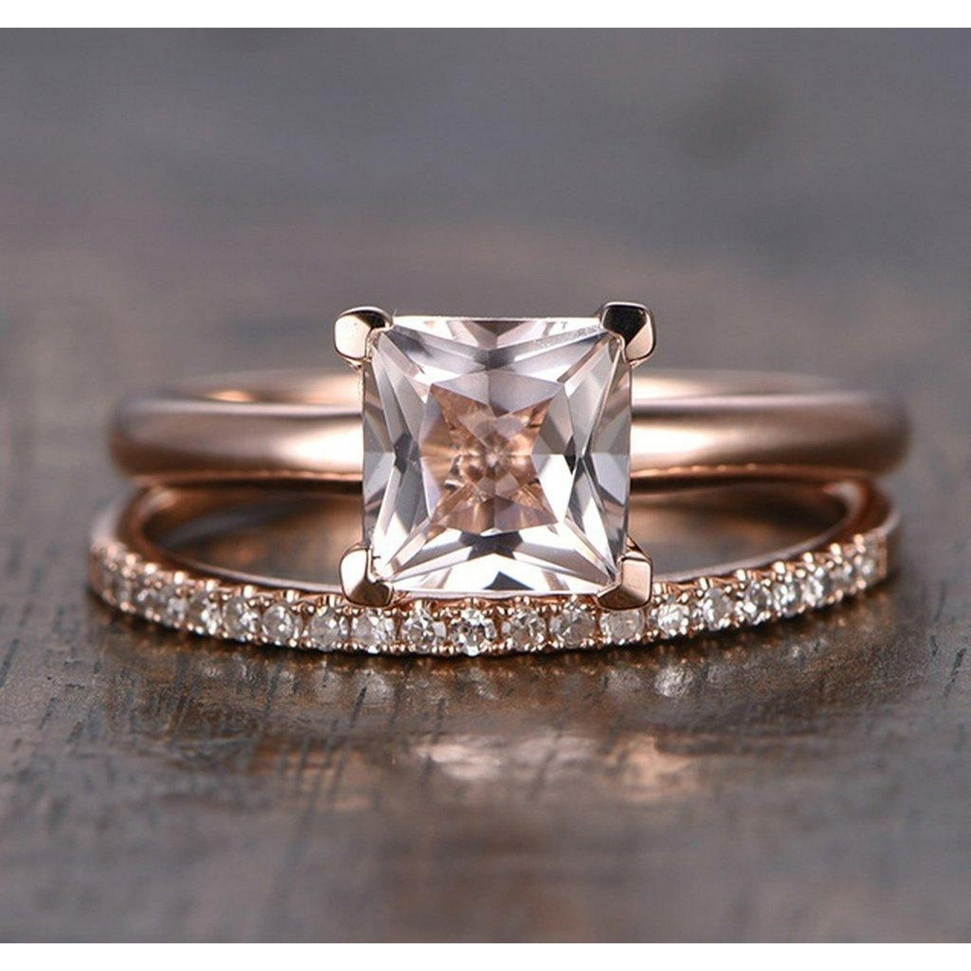 Bagues Fantaisie Bague Fiancaille Morganite Vente Bague De