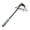 Hollow, variant on Mini Garden Hoe, Crescent & Square Hollow Head Hand Cultivation Tool for Soil Loosening, Weeding, Vegetable & Flower Planting