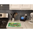 thumbnail image 2 of Virginia Dogwood in Watercolor Glass Cutting Board Large 12 in x 15 in, 2 of 5