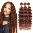 thumbnail image 1 of Extensiones de cabello Nuailisex Color #30 Brown Deep Wave 25-35 cm, 1 of 8