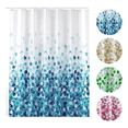 thumbnail image 1 of Cortina De Baño Impermeable 180x180cm Lavable Con 12 Ganchos Xtellar verde, 1 of 3