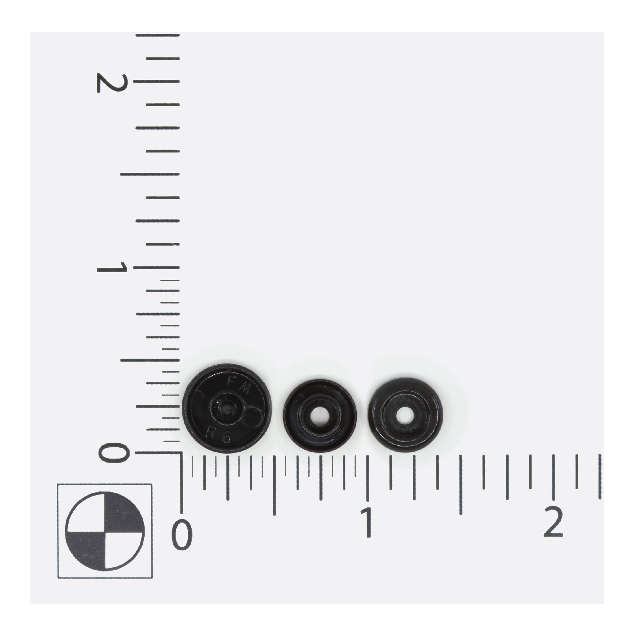 Dritz 1/2" Plastic Snap Fasteners, 60 Count