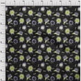 thumbnail image 4 of oneOone Velvet Lime Fabric Animals Sewing Craft Projects Fabric Prints By Yard 58 Inch Wide, 4 of 7