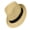 Beige Yellow, variant on Adult Hat Breathable British Straw Weaving Hat Adult Festival Party Hollowed Camping Fishing Fedoras Hat