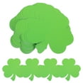 thumbnail image 3 of KAKOWELY st. patrick's day sticker 40pcs Paper Shamrock Cutouts for St. Patrick's Day Decorations Classroom Bulletin Board Decor for DIY Craft Projects Shamrock Cutouts for Wall, 3 of 4