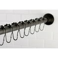 thumbnail image 4 of Kingston Brass SCC2715 Adjustable Shower Rod and Shower Ring Set, Oil Rubbed Bronze, 4 of 6