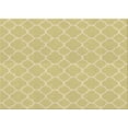 thumbnail image 1 of Ahgly Company Machine Washable Indoor Rectangle Transitional Metallic Gold Area Rugs, 7' x 10', 1 of 1
