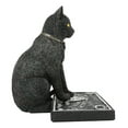 thumbnail image 3 of Ebros Gift Witching Hour 7.5” Halloween Black Cat Polyresin Figurine, 3 of 6