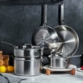 thumbnail image 4 of EATER + Heritage Steel Stainless Steel 8 Piece Core Set, 4 of 4