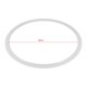 thumbnail image 1 of Junta de repuesto transparente de goma para olla a presión de silicona KERISTY de 18 a 32 cm, 1 of 8