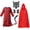 Red, variant on Halloween Couples Costume Including Scary Wolf Granny Costume and Red Hood Cloak Cape,Big Bad Wolf Couples Costume,Big Bad Granny Wolf Costume with Mask and Tail & Gloves Outfit