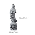 thumbnail image 4 of Acuario de escritorio,Pecera pequeña transparente,pecera,jarrón,mesa,Tanque de peces Contenedor de acuario transparente Hogar,Estatua de Guan Yin,Estatua de Guan Yin para decoración del hogar., 4 of 8