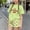 Green, variant on Afuyipoi Boys Girls Letter Print Short Sleeve T-Shirt and Elastic Waist Shorts 2-Piece Casual Outfit Set, Soft Rayon Blend Playwear Blue Size 7-8 Years