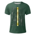 thumbnail image 3 of Camisetas de Manga Larga para Hombres Imprimir Casual Cuello Redondo Camiseta de Manga Corta, Camisetas de Manga Larga para Hombres Algodón, 3 of 4