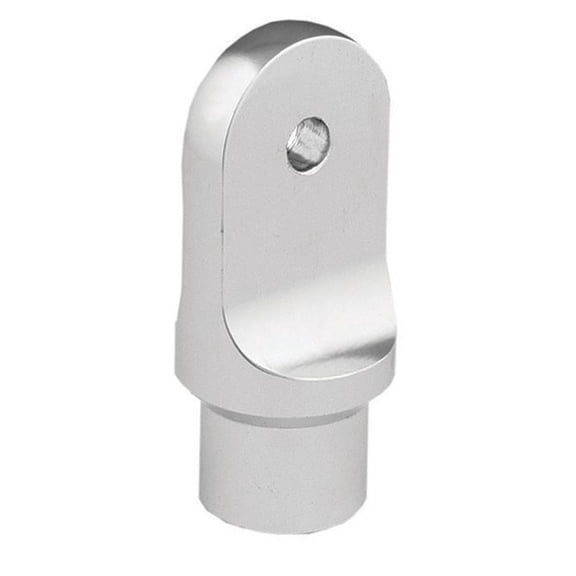 Taco Marine F30-1851BLY Male Pin, Machined Finish Brite Anodized, 1-1/2" I.P.S.