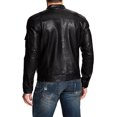 thumbnail image 2 of Men's Genuine Lambskin Leather Jacket Biker Soft Stylish Motorcycle Jacket A005, 2 of 3