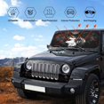 thumbnail image 5 of Death Note Car Windshield Sun Shade Auto Front Window Sunshade Cover Block Uv Rays Sun Visor Protector Car Accessories For Car Truck Suv Small, 5 of 9