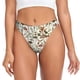 thumbnail image 1 of Fotbe Mushroom Garnish Tanga Sin Costuras para Mujer con Estampado – Panties Invisibles, Transpirables y Cómodos para Uso Diario-Large, 1 of 6