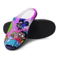 thumbnail image 3 of Mens Cozy Slippers Teen Titans Go Warm Soft Plush Slipper Slip-on House Shoes for Home Indoor Outdoor, 3 of 7
