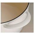 thumbnail image 2 of Tramontina 7 Quart Enameled Cast Iron Round Dutch Oven, Latte/Gold Knob, 2 of 6