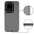 thumbnail image 2 of For Samsung Galaxy S20 Ultra Heavy Duty Military Grade Full Body Shockproof Dust-Proof Drop Proof Rugged Protective Cover w/Belt Clip Gray/White, 2 of 4