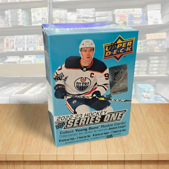 Collectible 2022-23 Upper Deck Series 1 Blaster Factory Sealed Hockey Box