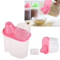 thumbnail image 2 of Batería de Cocina Contenedores de caja de almacenamiento de dulces de plástico de grano de comida cocina rosa S Tmvgtek Libre de BPA, 2 of 3