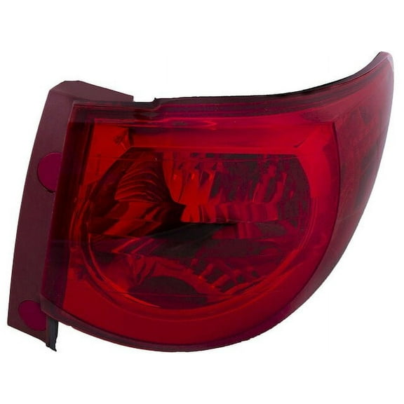 Right Tail Light Assembly - Compatible with 2009 - 2012 Chevy Traverse 2010 2011